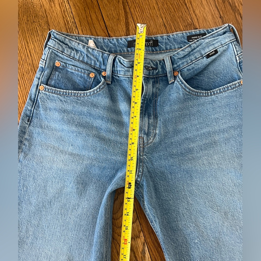 Mavi Women's High Rise Jeans in Light Blue - Picture 9 of 12